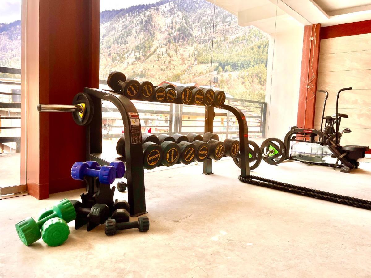 Winterline Resort Near Mall Road Manali - Centrally Heated & Air Cooled Buitenkant foto